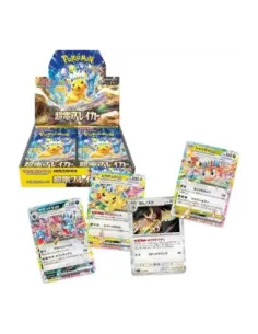 Pokemon tcg super electric breaker caja de 30 sobres japonés
