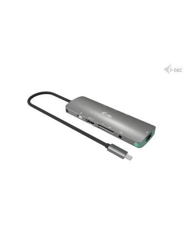 i-tec USB-C Metal Nano Docking Station 4K HDMI LAN with Power Delivery 100W + Universal Charger 100W