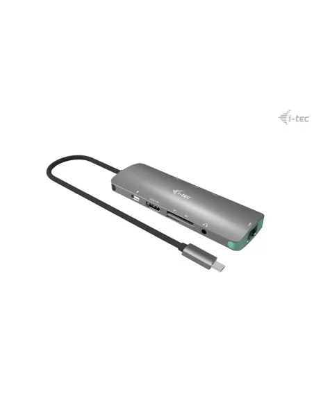 i-tec USB-C Metal Nano Docking Station 4K HDMI LAN with Power Delivery 100W + Universal Charger 100W