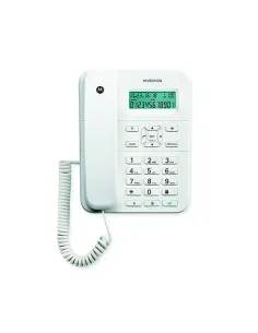Motorola CT202 Teléfono analógico Identificador de llamadas Blanco