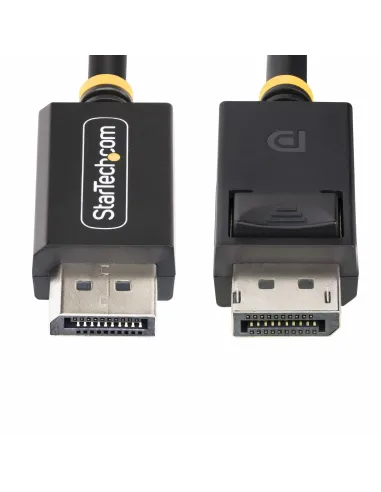StarTech.com Cable DisplayPort 2.1 de 1m - Certificación VESA - Cable DisplayPort DP80 - UHBR20 HDR DSC 1.2a HDCP 2.2 - 16K 8K