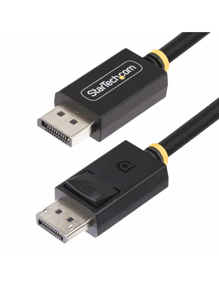 StarTech.com Cable DisplayPort 2.1 de 2m - Certificación VESA - Cable DisplayPort DP40 - UHBR10 HDR DSC 1.2a HDCP 2.2 - 8K 60Hz