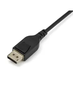 StarTech.com Cable DisplayPort 1.4 de 1m - Certificado VESA - 8K 60Hz - HBR3 - HDR - Super HD - Cable Delgado de Monitor DP a 2