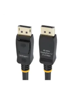 Cable displayport 4k x 2k startech 3m -  macho - macho -  negro