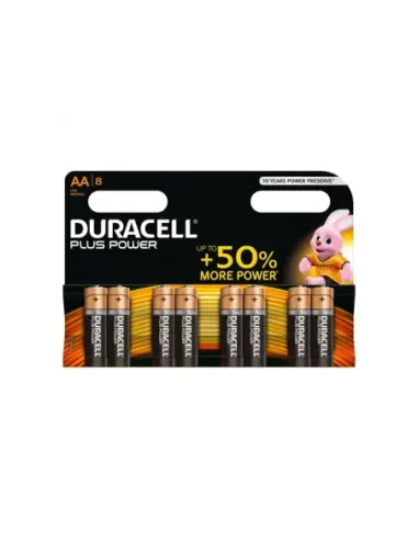 Duracell Plus Power Pila Alcalina AA LR6 Blister*8