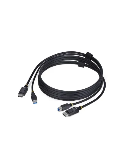 Cable displayport - usb tipo a a displayport - usb tipo b startech 1.8m -  macho - macho -  negro