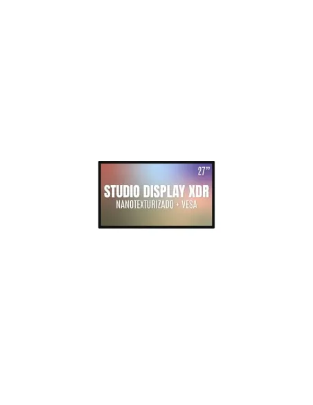 Apple Studio Display XDR 27"/ Cristal Nano texturizado/ VESA