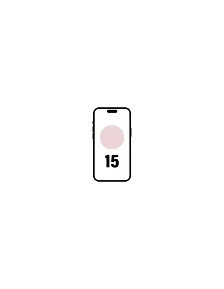 Smartphone Apple iPhone 15 512Gb/ 6.1"/ 5G/ Rosa