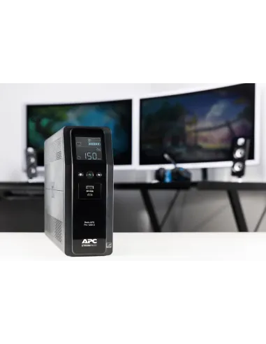APC BACK UPS PRO BR 1200VA sistema de alimentación ininterrumpida (UPS) Línea interactiva 1,2 kVA 720 W 8 salidas AC