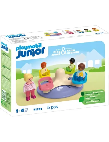 Playmobil junior carrusel con figuras