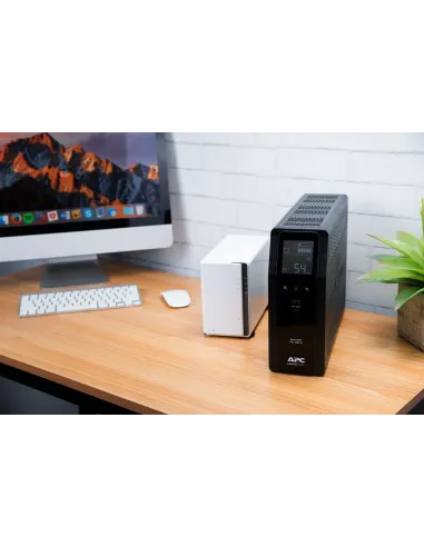 APC BACK UPS PRO BR 1200VA sistema de alimentación ininterrumpida (UPS) Línea interactiva 1,2 kVA 720 W 8 salidas AC