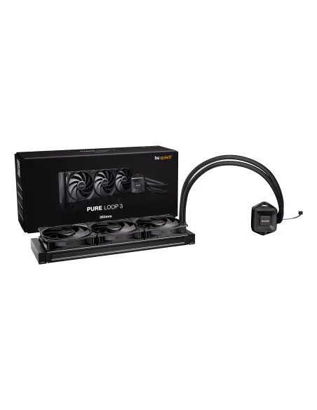 be quiet! PURE LOOP 3 Procesador Sistema de refrigeración líquida todo en uno 12 cm Negro 1 pieza(s)