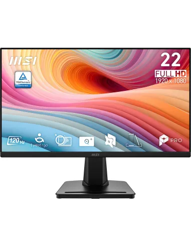 MSI PRO MP225 E12VL pantalla para PC 54,5 cm (21.4") 1920 x 1080 Pixeles Full HD Negro