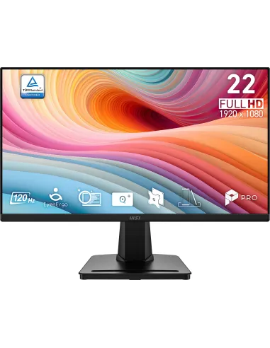MSI PRO MP225 E12VL pantalla para PC 54,5 cm (21.4") 1920 x 1080 Pixeles Full HD Negro