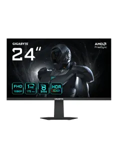 GIGABYTE GS24F14A Monitor Gaming 24” FHD - 1920 x 1080, 175Hz, 1ms, 400 cd m², FreeSync, HDR Ready, HDMI 2.0, DisplayPort 1.4