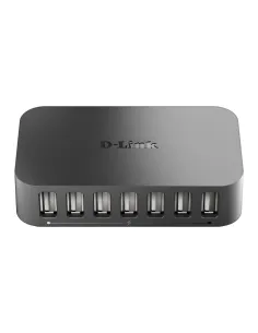 D-Link DUB-H7 USB 2.0 Type-B 480 Mbit s Negro