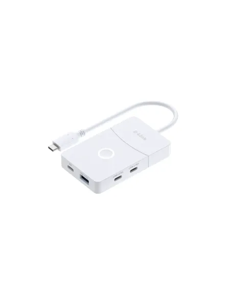 D-Link DUP-501 hub de interfaz USB 3.2 Gen 1 (3.1 Gen 1) Type-C 5000 Mbit s Blanco