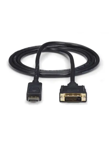 StarTech.com Cable 1,8m Adaptador de Vídeo DisplayPort a DVI - Conversor DP - Hasta 1920x1200 - Pasivo