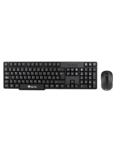 NGS EUPHORIA KIT teclado Ratón incluido Universal RF inalámbrico QWERTY Inglés Negro