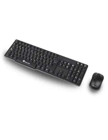 NGS EUPHORIA KIT teclado Ratón incluido Universal RF inalámbrico QWERTY Inglés Negro