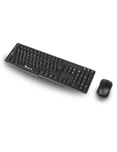 NGS EUPHORIA KIT teclado Ratón incluido Universal RF inalámbrico QWERTY Inglés Negro