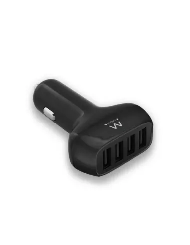 Ewent EW1354 cargador de dispositivo móvil Universal Negro Encendedor de cigarrillos Auto