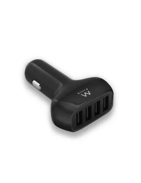 Ewent EW1354 cargador de dispositivo móvil Universal Negro Encendedor de cigarrillos Auto