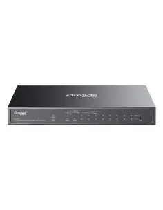 TP-Link Omada ES210GP switch Gestionado L2 Gigabit Ethernet (10 100 1000) Energía sobre Ethernet (PoE) DIN rail Negro
