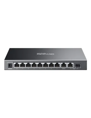 TP-Link Omada ES210GP switch Gestionado L2 Gigabit Ethernet (10 100 1000) Energía sobre Ethernet (PoE) DIN rail Negro