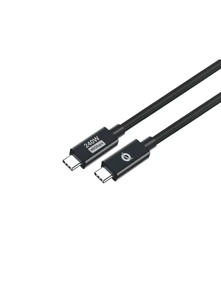 Conceptronic ETTA04B20 cable USB USB4 Gen 3x2 2 m USB C 40 Gbit s 240 W Negro