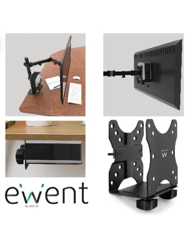 Ewent EW1517 soporte y montura para estación de trabajo PC todo en uno 5 kg Negro