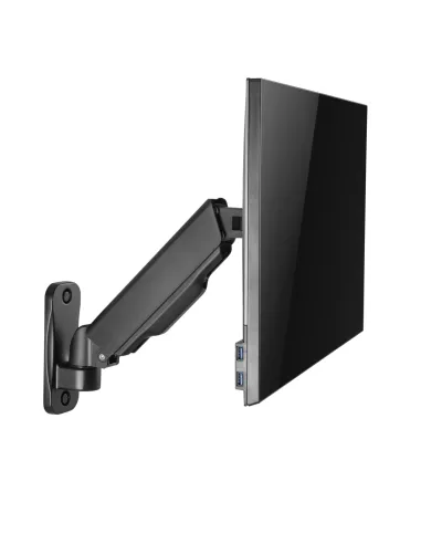 Ewent EW1532 soporte para monitor 81,3 cm (32") Pared Negro