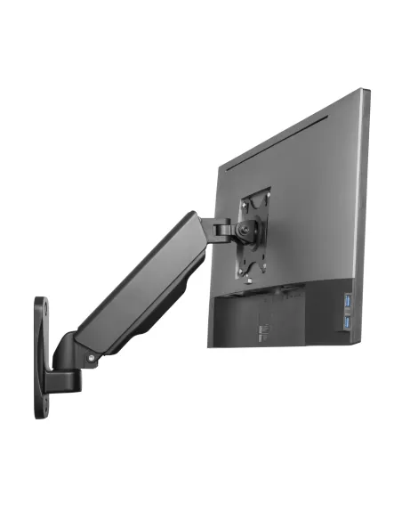 Ewent EW1532 soporte para monitor 81,3 cm (32") Pared Negro