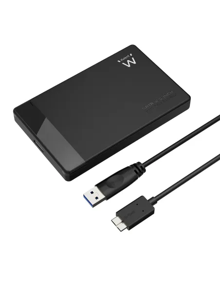 Ewent EW7049 caja para disco duro externo Carcasa de disco duro SSD Negro 2.5"