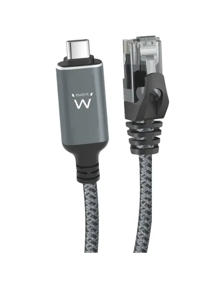 Ewent EC2003 cable de red Negro, Gris 3 m Cat6