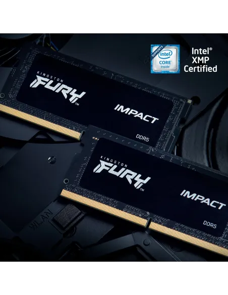 Kingston Technology FURY 8 GB 4800 MT s DDR5 CL38 SODIMM Impact