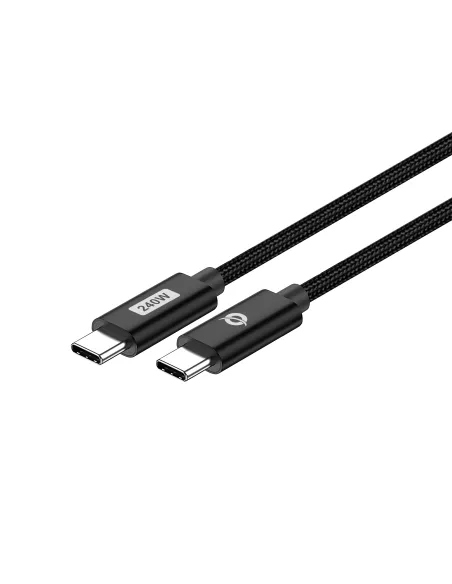 Conceptronic ETTA03B20 cable USB USB 2.0 2 m USB C 0,48 Gbit s 240 W Negro