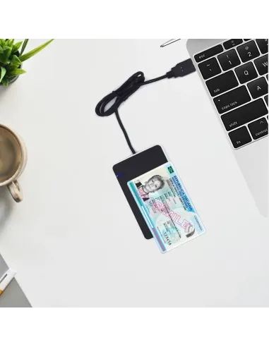 Ewent EW1053 lector de tarjeta magnética USB Negro