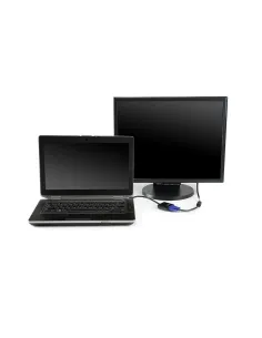 Ewent EW9864 adaptador de cable de vídeo 0,2 m HDMI VGA, 3.5mm Negro 2