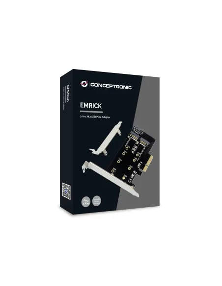 Conceptronic EMRICK04B tarjeta y adaptador de interfaz Interno M.2