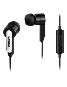 Philips SHE1405BK 10 auricular y casco Auriculares Alámbrico Dentro de oído Llamadas Música Negro