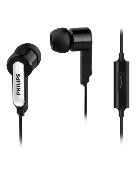 Philips SHE1405BK 10 auricular y casco Auriculares Alámbrico Dentro de oído Llamadas Música Negro