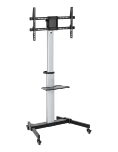 Ewent EW1583 soporte para TV 2,18 m (86") Negro, Gris