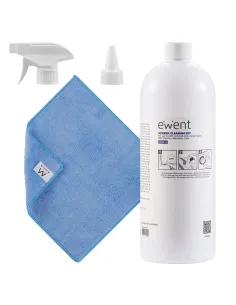 Ewent EW5680 kit de limpieza para computadora Pantallas   Plásticos, Universal Kit de limpieza para equipos 1000 ml