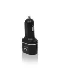 Ewent EW1202 cargador de dispositivo móvil Universal Negro Encendedor de cigarrillos Auto 2
