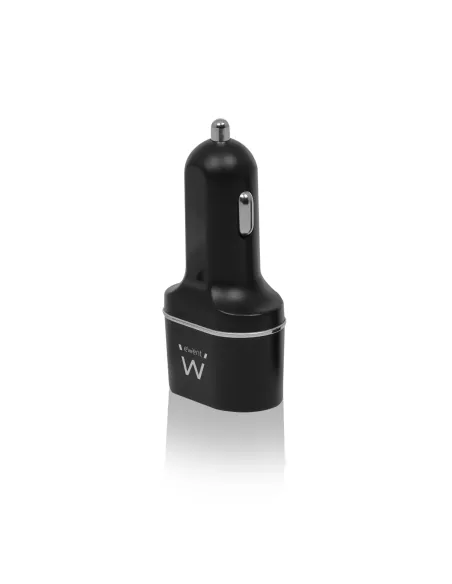 Ewent EW1202 cargador de dispositivo móvil Universal Negro Encendedor de cigarrillos Auto