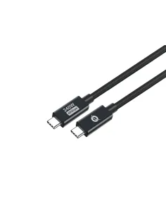 Conceptronic ETTA04B12 cable USB USB4 Gen 3x2 1,2 m USB C 40 Gbit s 240 W Negro