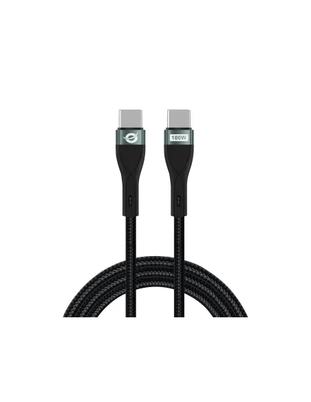 Conceptronic ETTA01B20 cable USB USB 2.0 2 m USB C 0,48 Gbit s 100 W Negro