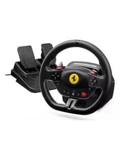 Thrustmaster T98-P Ferrari 296 GTB Negro USB Volante + Pedales Analógico Digital PC, PlayStation 4, PlayStation 5