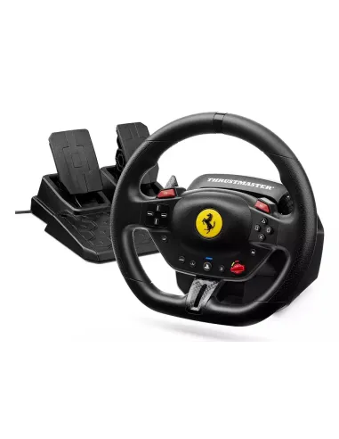 Thrustmaster T98-P Ferrari 296 GTB Negro USB Volante + Pedales Analógico Digital PC, PlayStation 4, PlayStation 5